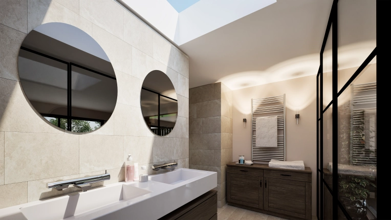 Contemporary, Bathroom