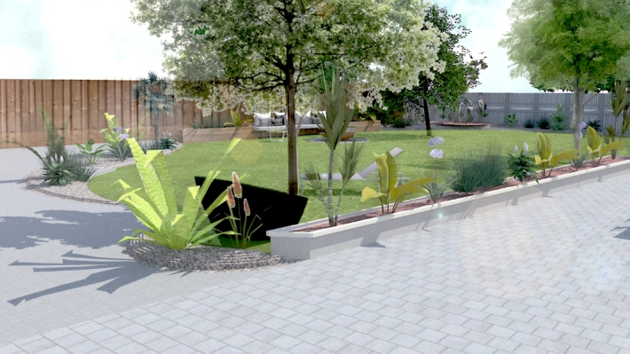 image of Contemporary and Outdoor/Garden 