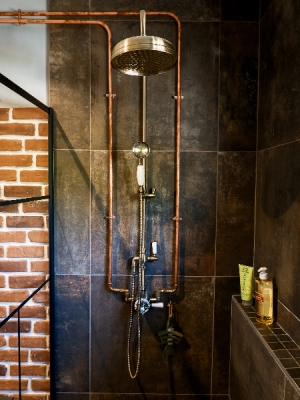 image of Industrial and Bathroom 